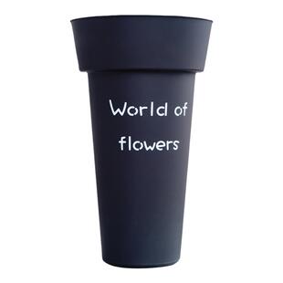 薇艺醒花桶 家用塑料花桶 养花桶鲜花桶 花店专用大号插花泡花桶