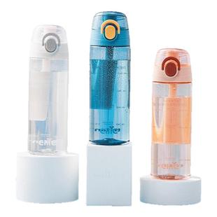 希乐Tritan运动塑料杯大容量简约夏季便携耐摔儿童学生上学水杯