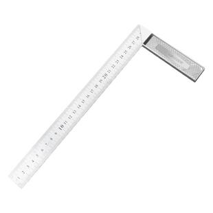 加厚不锈钢角尺90度木工高精度多功能大尺子直角三角尺铝合金拐尺