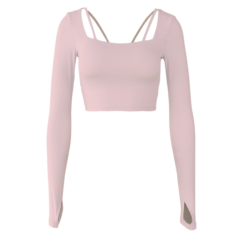 瑜伽服女上衣秋冬新款普拉提运动
