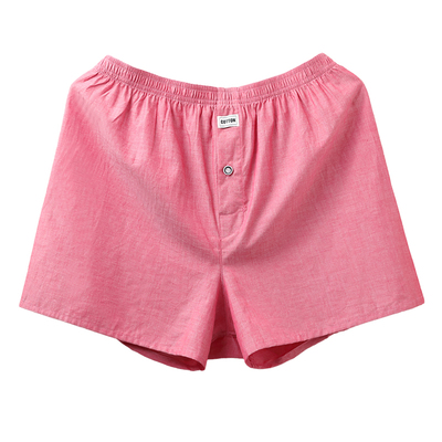 3条装100%棉男士阿罗裤宽松透气