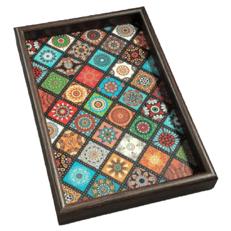 2025新款托盘家用客厅茶几水果盘子创意木质托盘