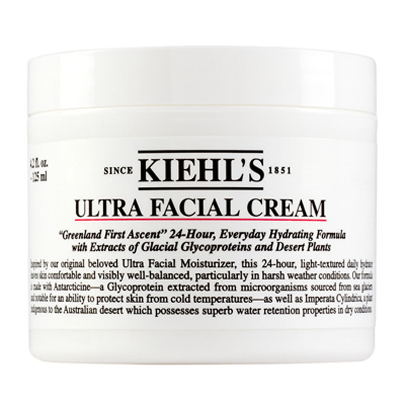 kiehl面霜润肤补水滋润