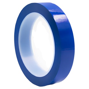 蓝色玛拉胶带耐高温胶带绝缘胶带变压器胶带绝缘PET耐高温胶带浅蓝色胶带5S定位胶带变压器电机线圈电子