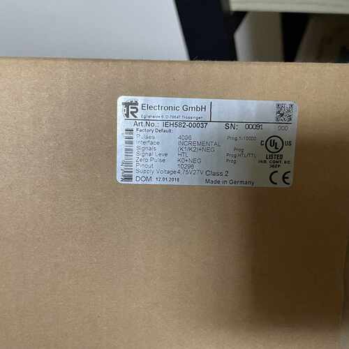溢价-德国TR帝尔D78647系列编码器 IEH582-00037