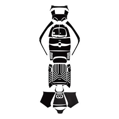 适用于24款九号E80CMK2/E125MK2/E150MK2装甲贴改装配件加厚防剐