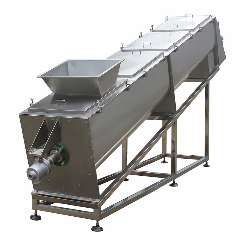 厂家定制蒸煮设备 辣椒蒸煮机螺旋食品输送机 全自动复水蒸煮机