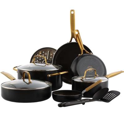 Bluediamond钻石锅具套装12件套