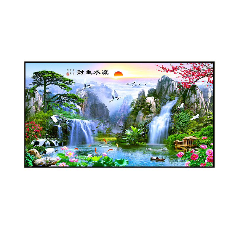 白板石墨烯碳晶墙暖挂墙煤改电省