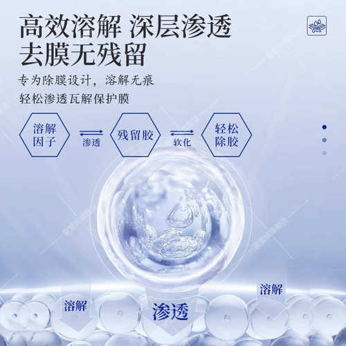 门上保护膜老化去除门窗保护膜除胶剂不伤漆面木门防盗门脱膜剂xf