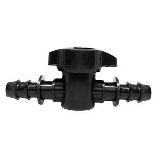 滴灌带配件大全16软带旁通20pe管直通阀开关微喷果树农用硬管接头