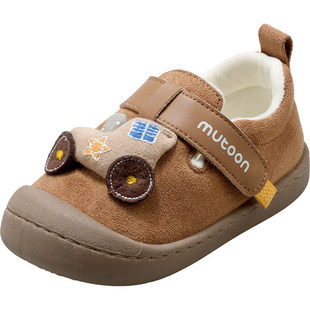 牧童童鞋小童幼儿园鞋2025冬季新款室内男童鸳鸯鞋加绒女童帆布鞋