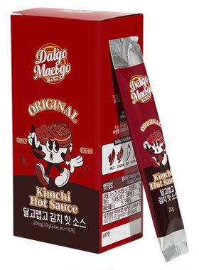 DalgoMaebgo又甜又辣泡菜辣酱韩国原装进口泡菜正宗酱200g*1盒