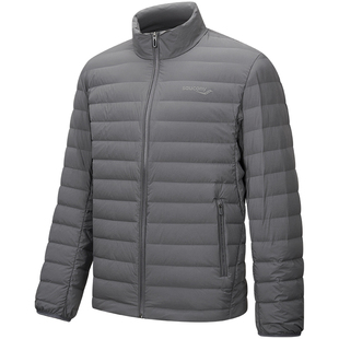 男子羽绒服Saucony索康尼冬季运动户外时尚保暖休闲百搭鹅绒短款