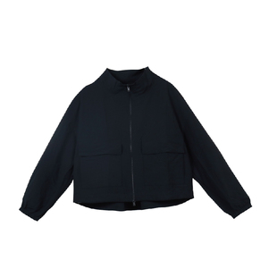 Jane express/简表达纯色极简风修身百搭风衣外套上衣女CWT61002