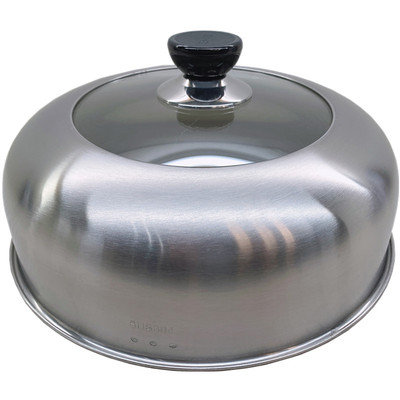 钢化玻璃蒸锅盖高拱加高二层三层