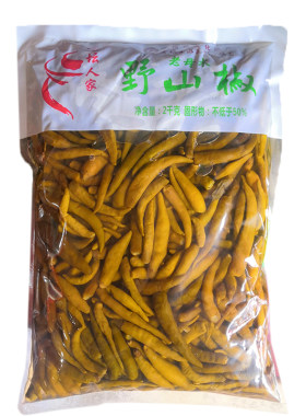 老坛子老母水泡野山椒2kg