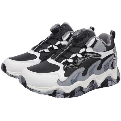 江博士冬加绒男女儿童户外运动鞋