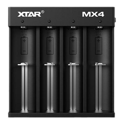 XTAR MX4 18650锂电池充电器1.2V5号7号镍氢电池3.2V铁锂1.5V通用