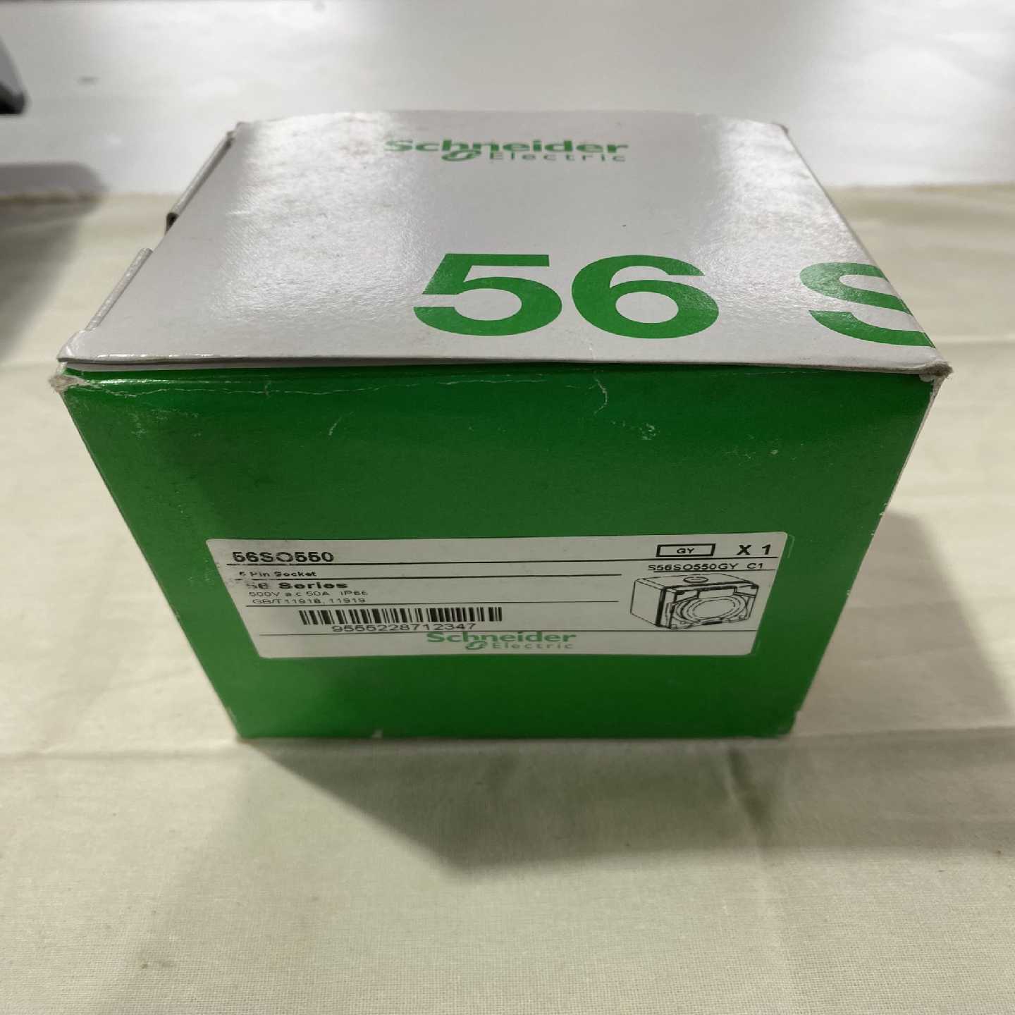 议价施耐德56SO550电源防水插座盒三相控制工业电源户外防雨开关