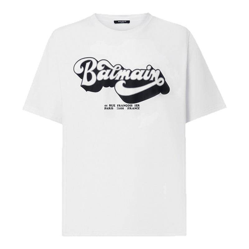 BALMAIN短袖棉质短袖T恤