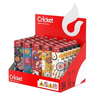 进口草蜢cricket正品新款创意一次性滑砂轮打火机广告定制做印字