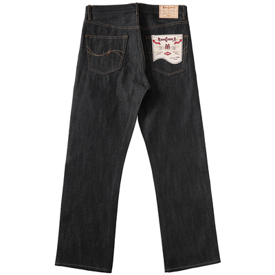 通勤系列12.8OZ混纺天丝莱赛尔701原浆直筒赤耳牛仔裤 MBBCA窄幅