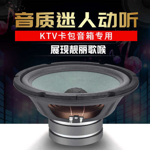 雷顿10寸低音喇叭ktv包房专业大功率K歌音箱双磁中低音全频
