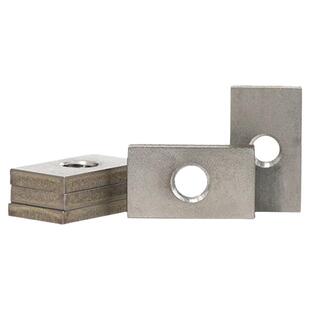 304不锈钢长方形螺母正方形螺母异形螺丝帽定制铝型材配件M2.5-20