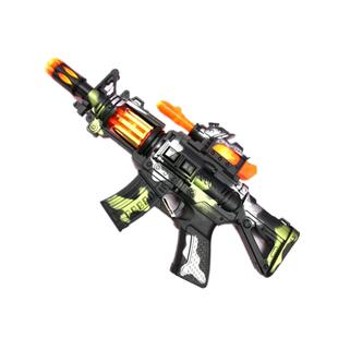 儿童冲锋抢电动玩具枪声光音乐震动宝宝男孩小孩生日礼品2-4-6岁