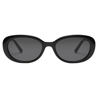 amimia·CLOUD时尚质感板材椭圆墨镜女高级感防紫外线窄框太阳镜