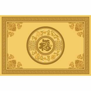 金黄色新年款进门口玄关硅藻泥吸水速干脚垫防滑耐脏可裁剪地毯