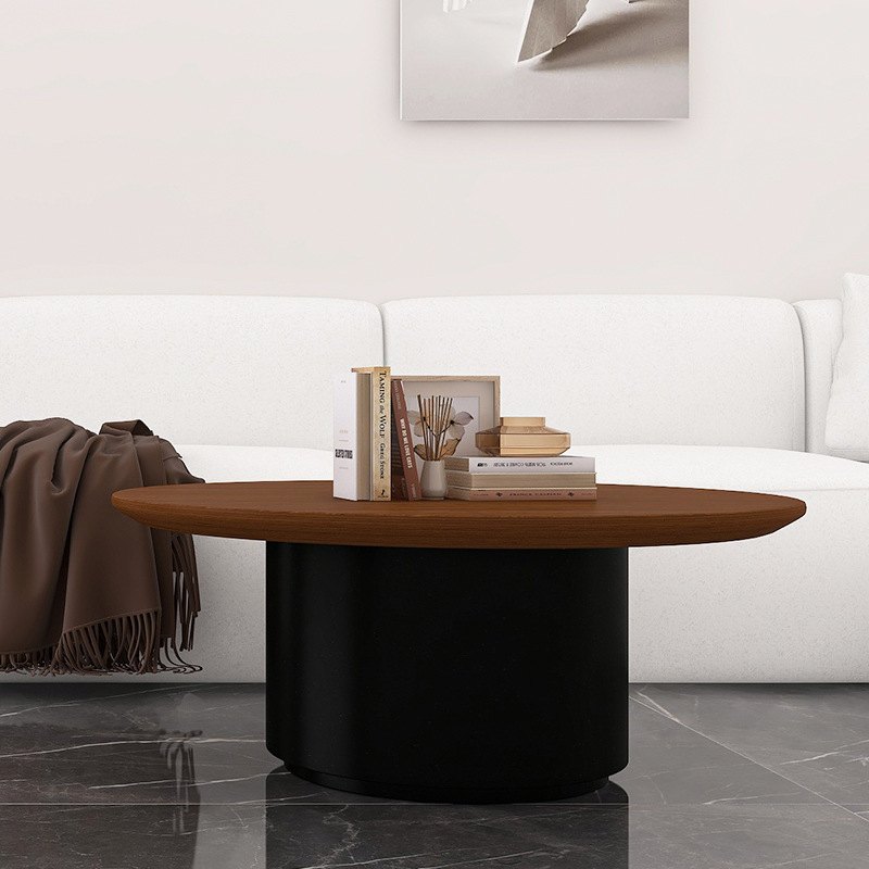 奶油风实木茶几家用客厅风寂侘小户型茶几母茶桌小沙发组合边台子