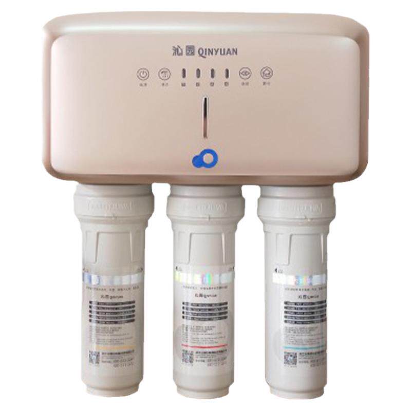 沁园净水器QR-RL-403C 家用厨房直饮机无罐 自来水过滤器RO反渗透