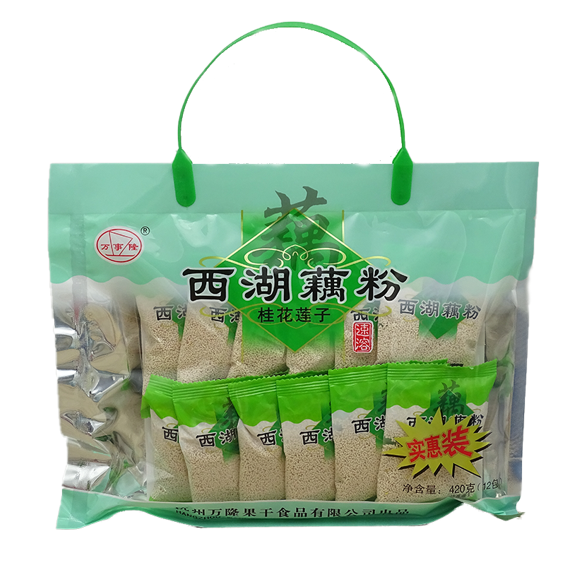 正宗万事隆藕粉桂花莲子味4袋装