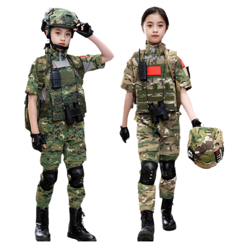 儿童迷彩服男童特种兵套装夏季