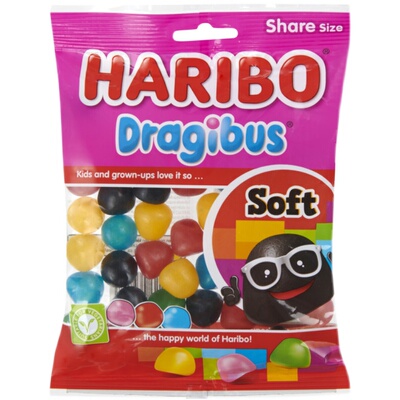 荷兰进口haribo哈瑞宝彩虹球糖豆