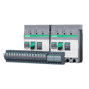 suntree新驰光伏防雷直流汇流箱成套元器件太阳能直流汇流箱