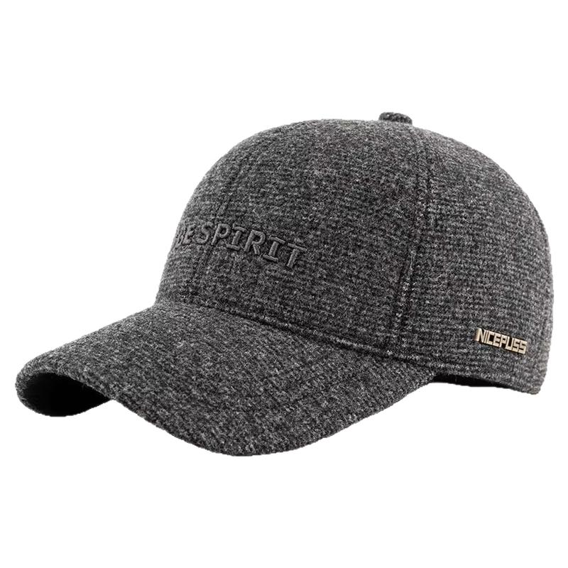 中老年帽子冬季加绒保暖棒球帽