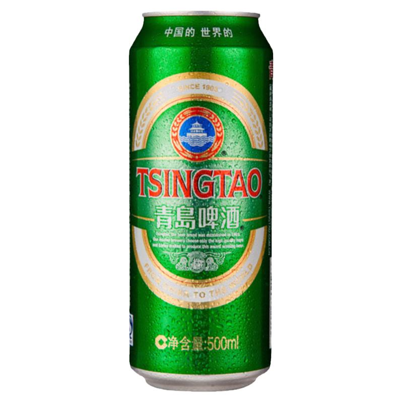 24罐500ml青岛啤酒经典醇厚10度