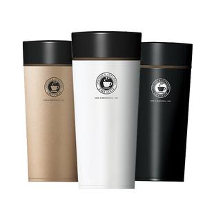 【自营】日本Asvel咖啡杯高颜值保温杯女便携水杯男不锈钢杯子