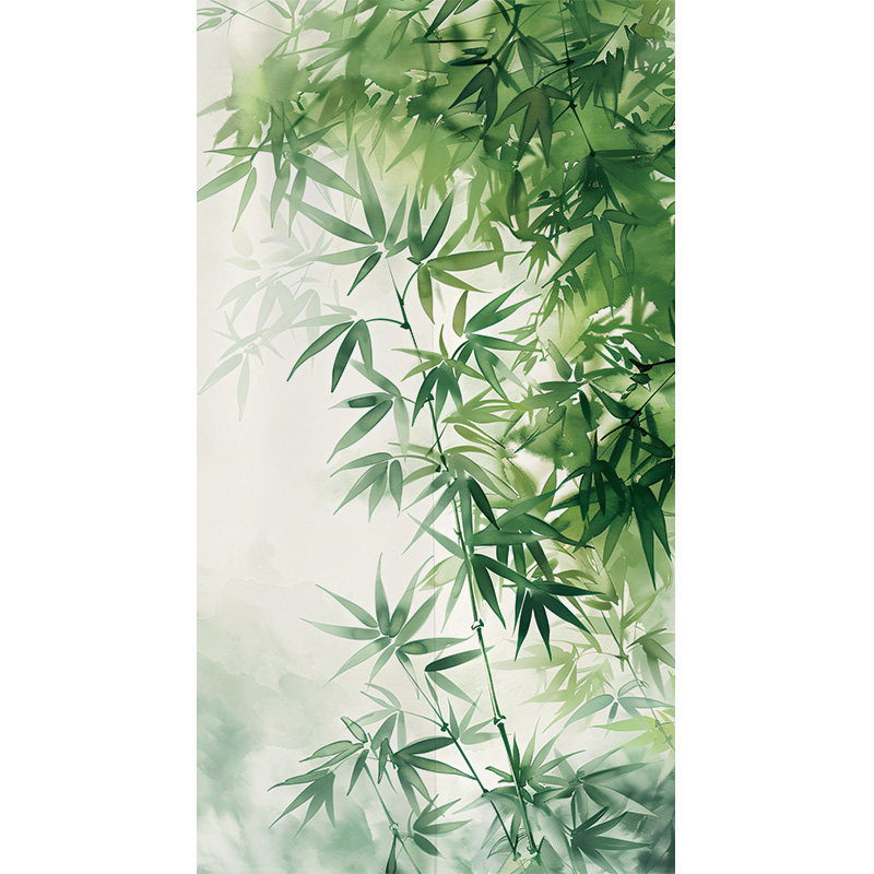 竹子卧室卫生间魔术贴加厚门帘