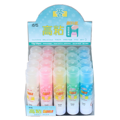 点石进口固体胶棒彩色超粘