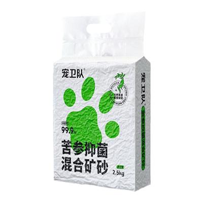 宠卫队混合矿砂豆腐砂抑菌结团