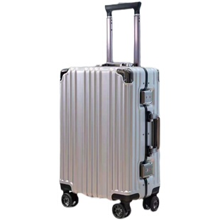 攀岩者品牌箱子pc锁扣行李箱铝框款学生拉杆箱女男万向轮大容量