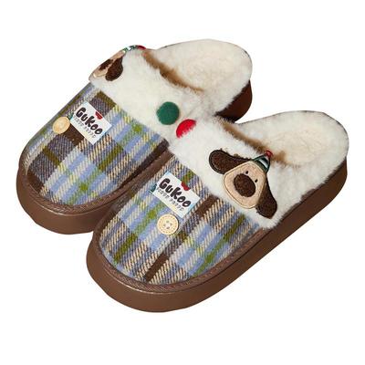 Gukoo/果壳居家棉拖鞋