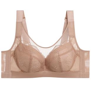 【洞力装】爱慕扇夏内衣女4/4软钢圈无纺布大胸显小文胸AM12A551