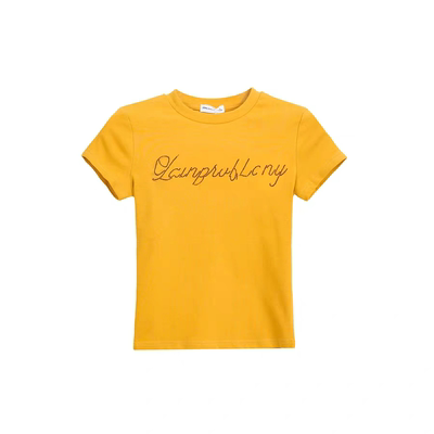 美式辣妹烫钻短袖T恤女夏显瘦