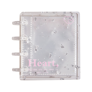 闪闪金箔卡册一宫格迷你便携蘑菇扣活页3寸相册本高颜值ins追星爱豆拍立得收纳本虞书欣赵露思明星小卡收纳册