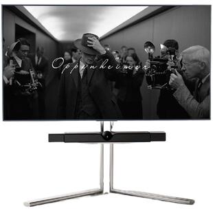 可移动电视机支架简约艺术推车适配40-75英寸落地架子电视底座架